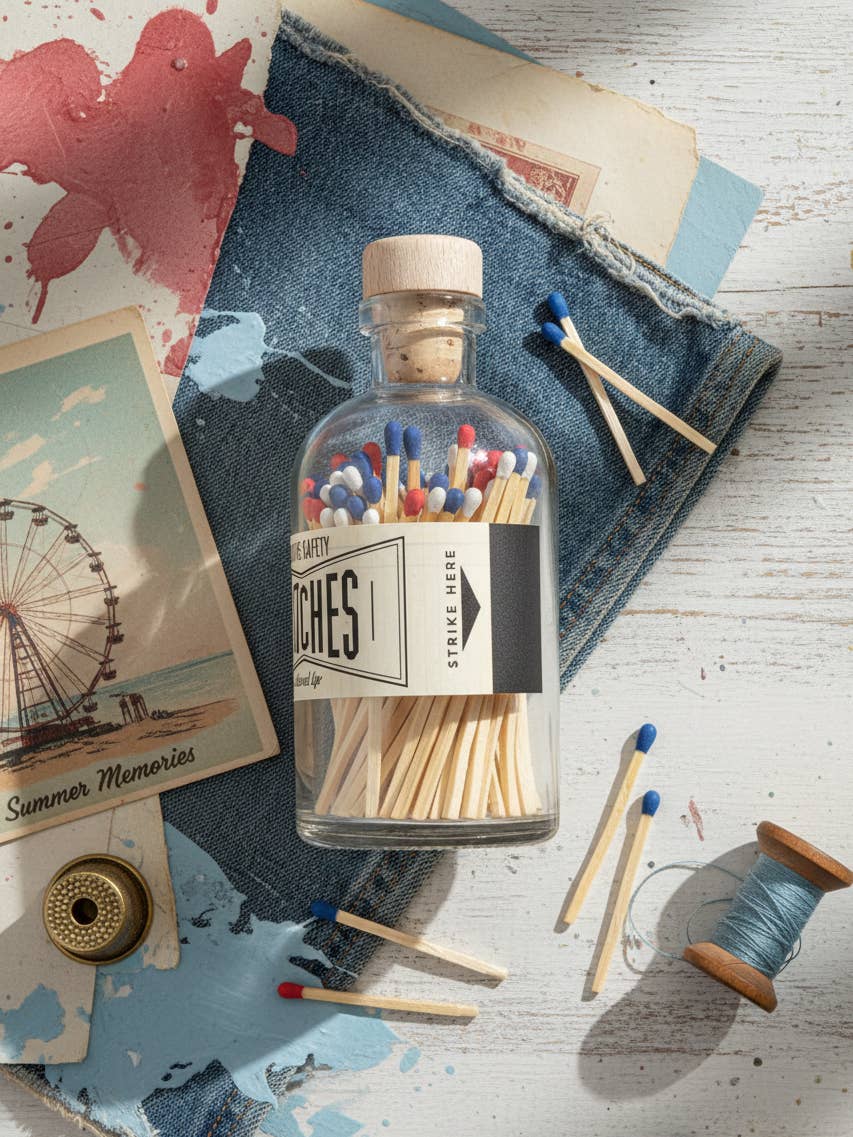 Made Market Co. - Vintage Apothecary USA Matches America 250 Celebration