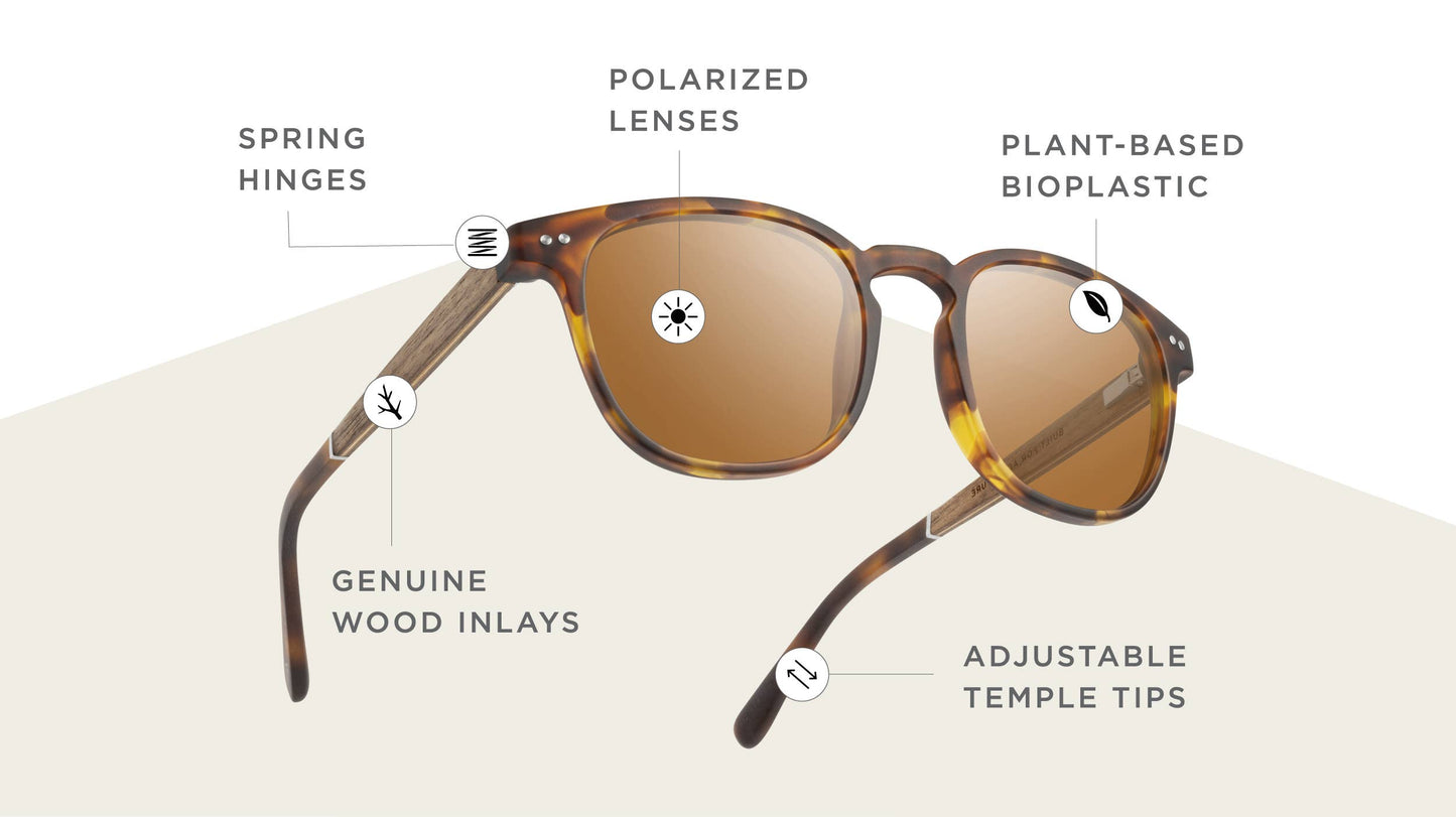 CAMP Eyewear - CAMP Topo Sunglasses - Matte Tortoise