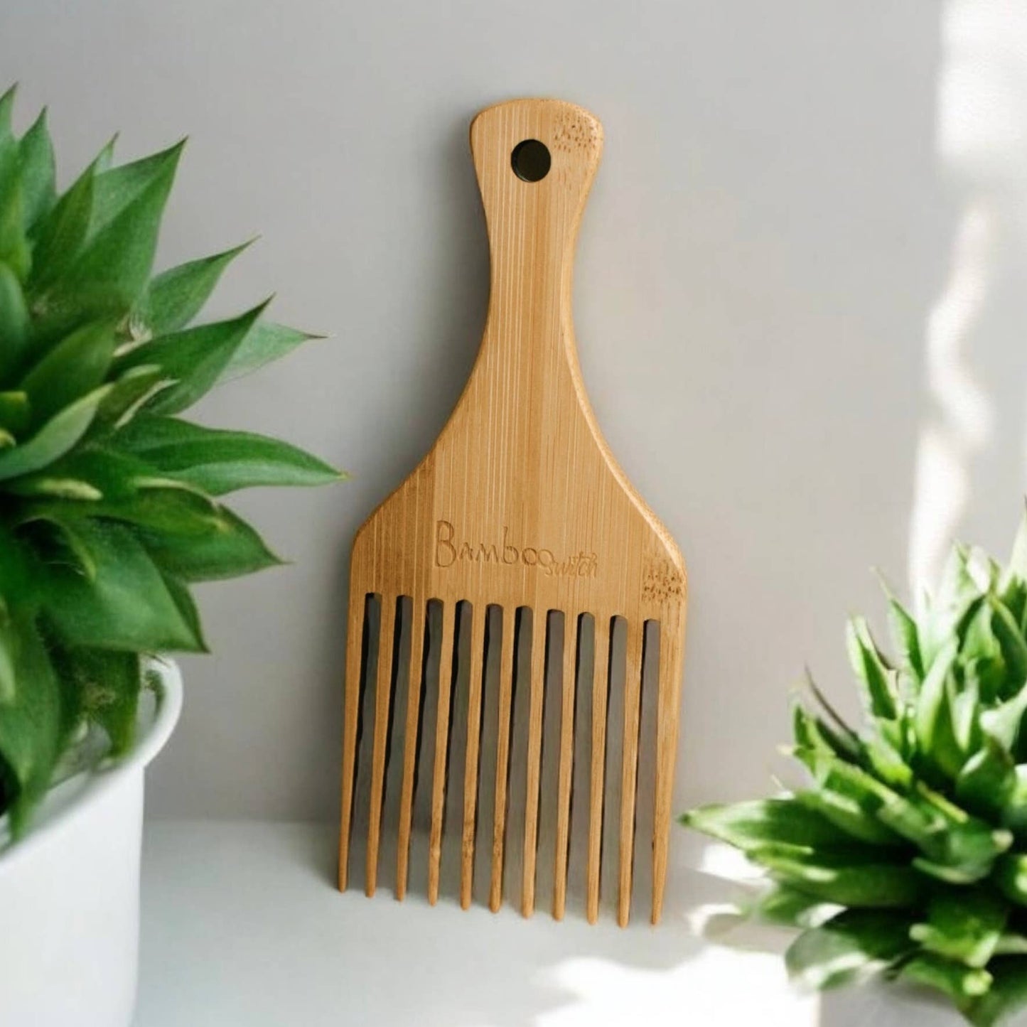 Bamboo Hair Pick | Earth Day Bestseller