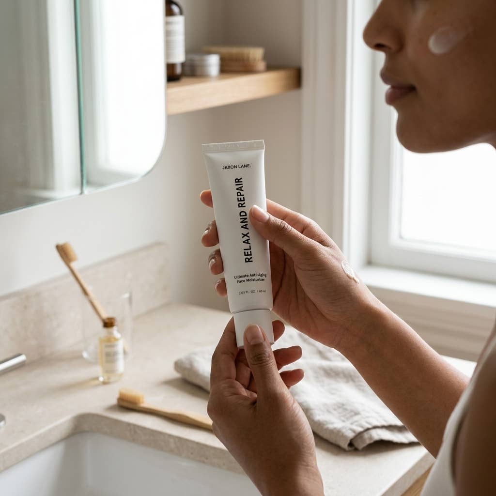 RELAX AND REPAIR Anti-Aging Face Moisturizer Men Skin Care