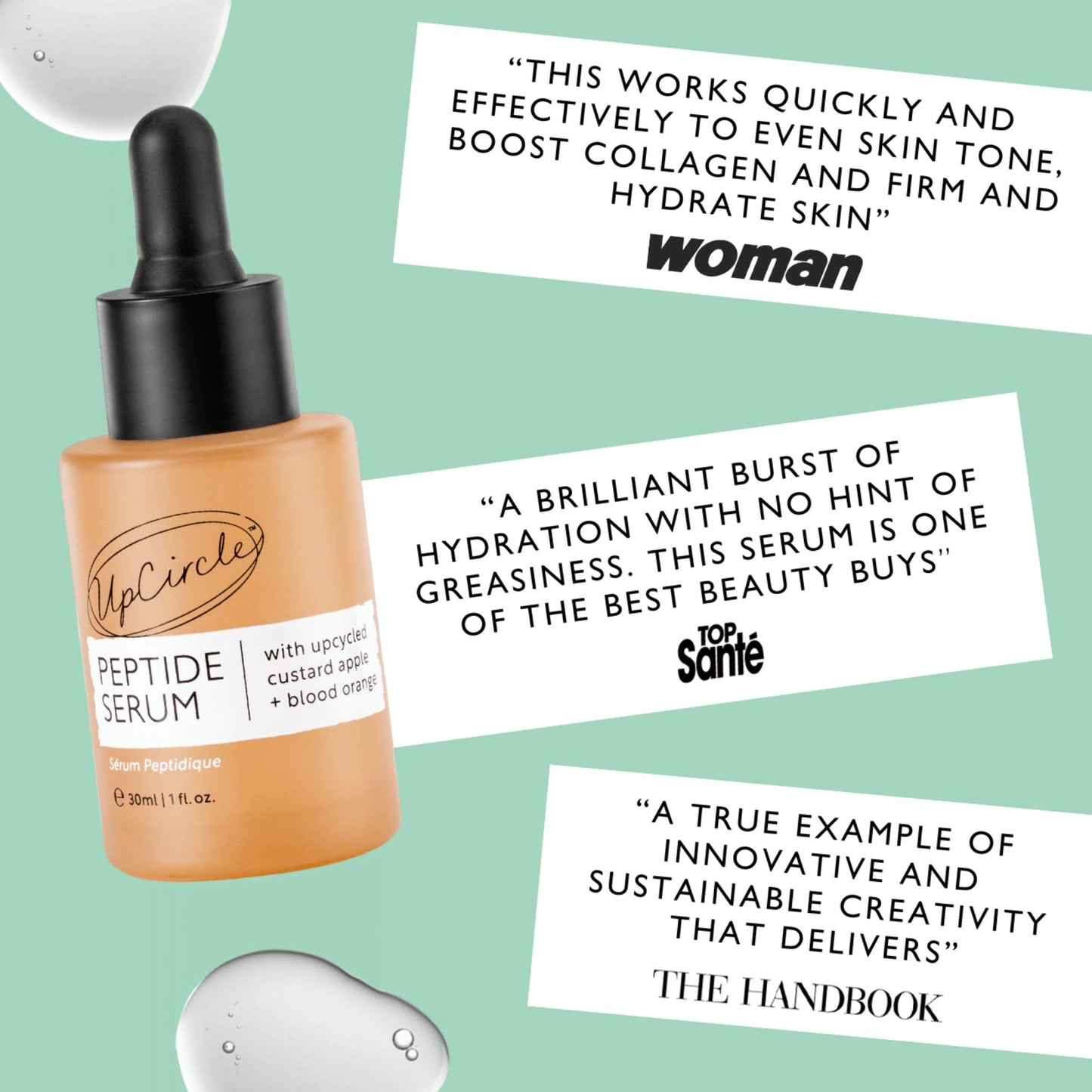 Anti-Ageing Collagen Boosting Peptide Face Serum