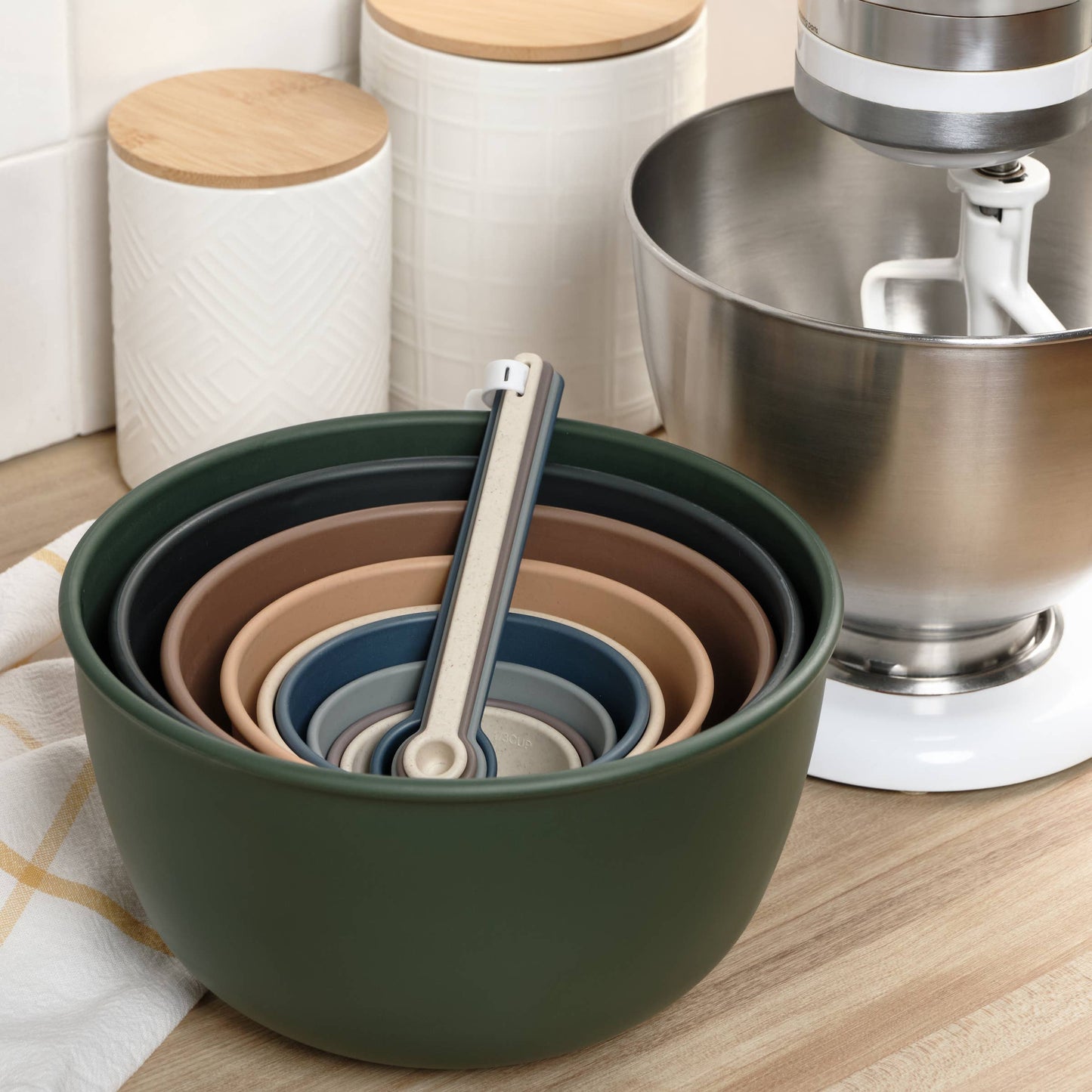 Mixing Bowl Set - Bamboozle - 5-Piece - Dishwasher Safe