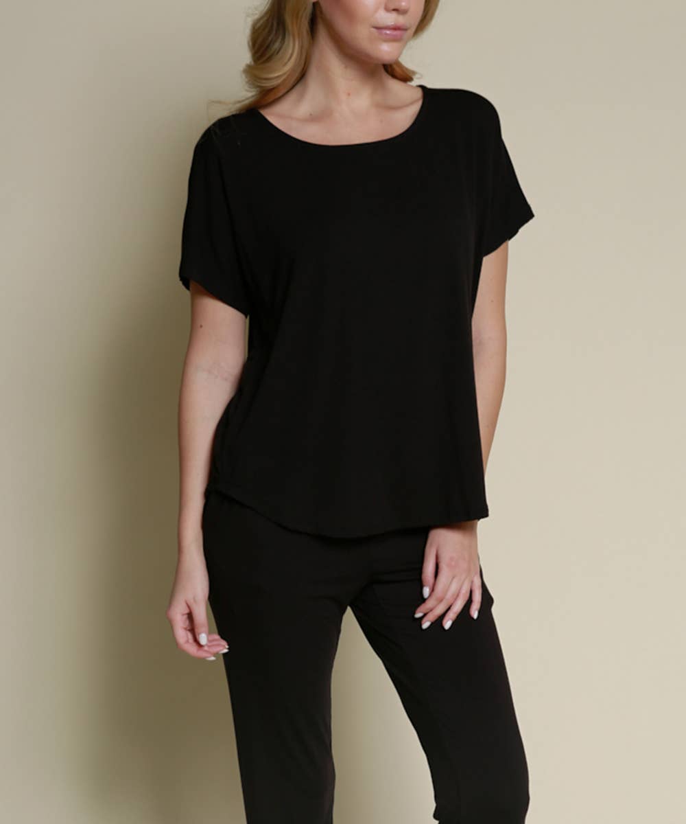 Studio Ko Clothing - BAMBOO CASUAL DOLMAN SLEEVE TOP