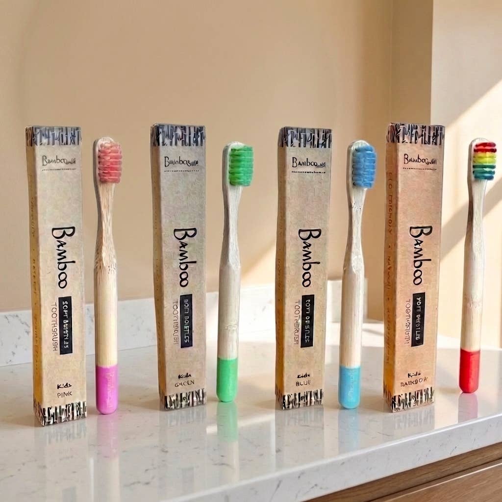 Bamboo Kids Toothbrush | Earth Day Bestseller