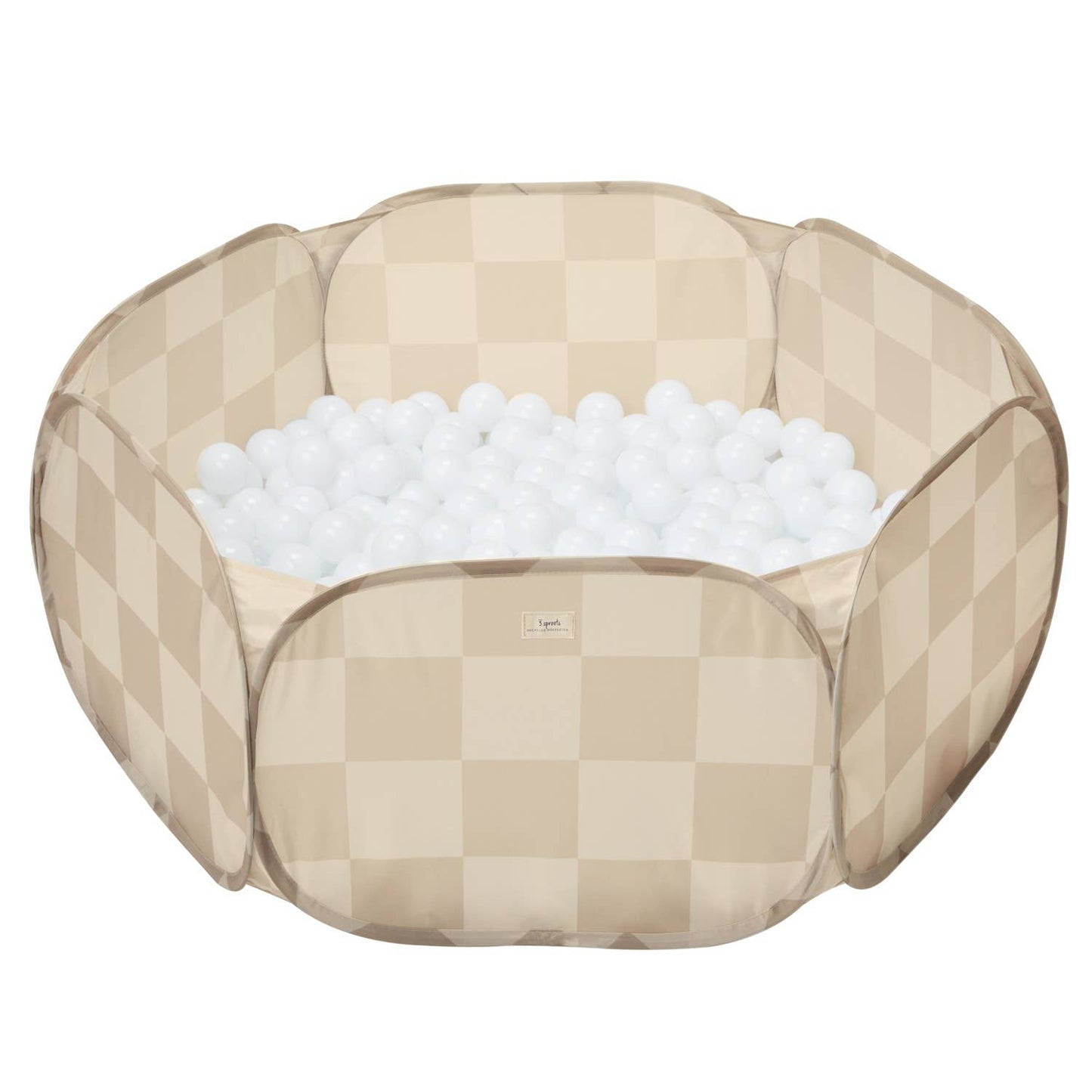 3 Sprouts - Kids Ball Pit with Recycled Fabric (balls not incl.)