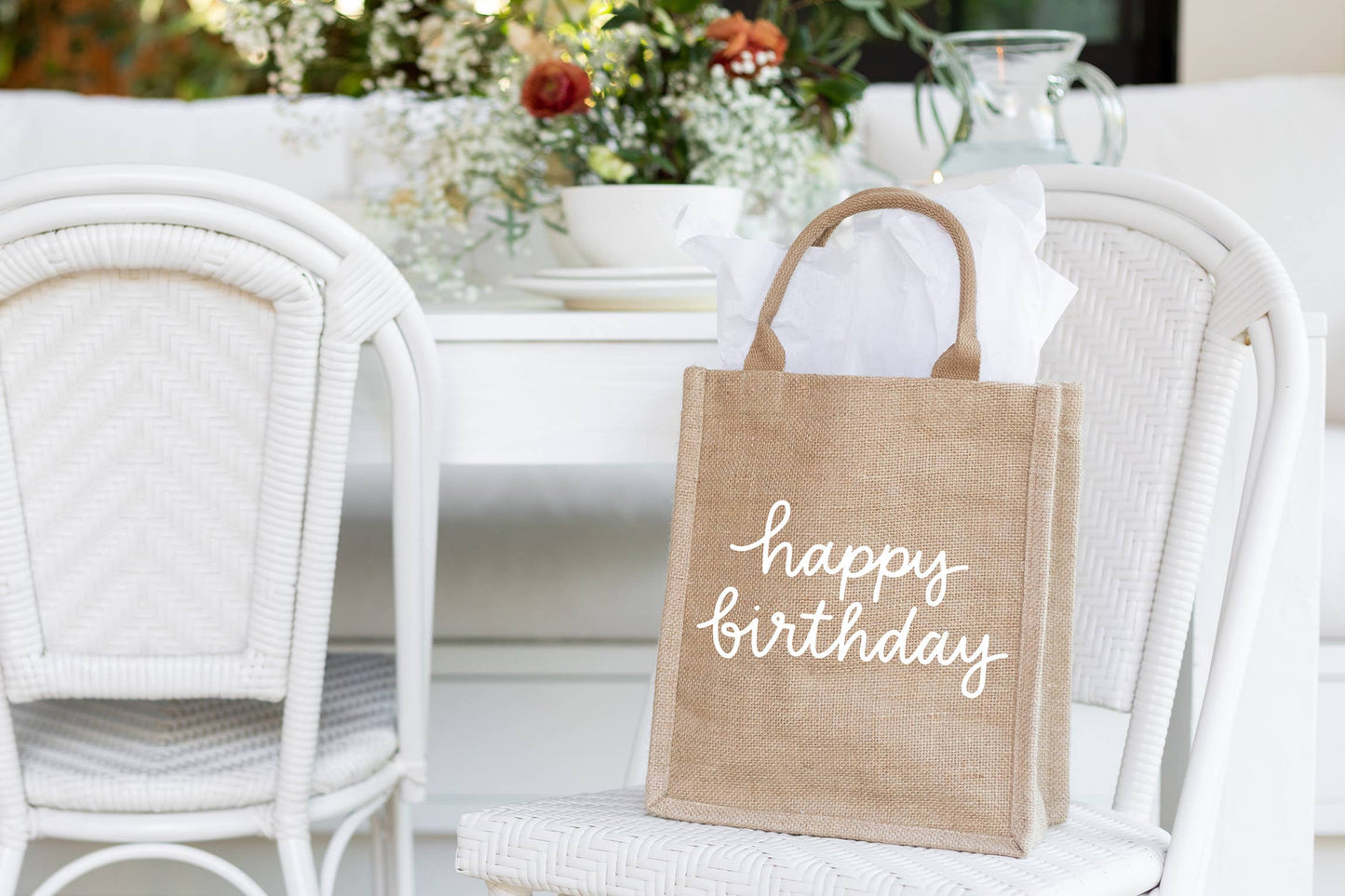 Reusable Gift Tote - Happy Birthday