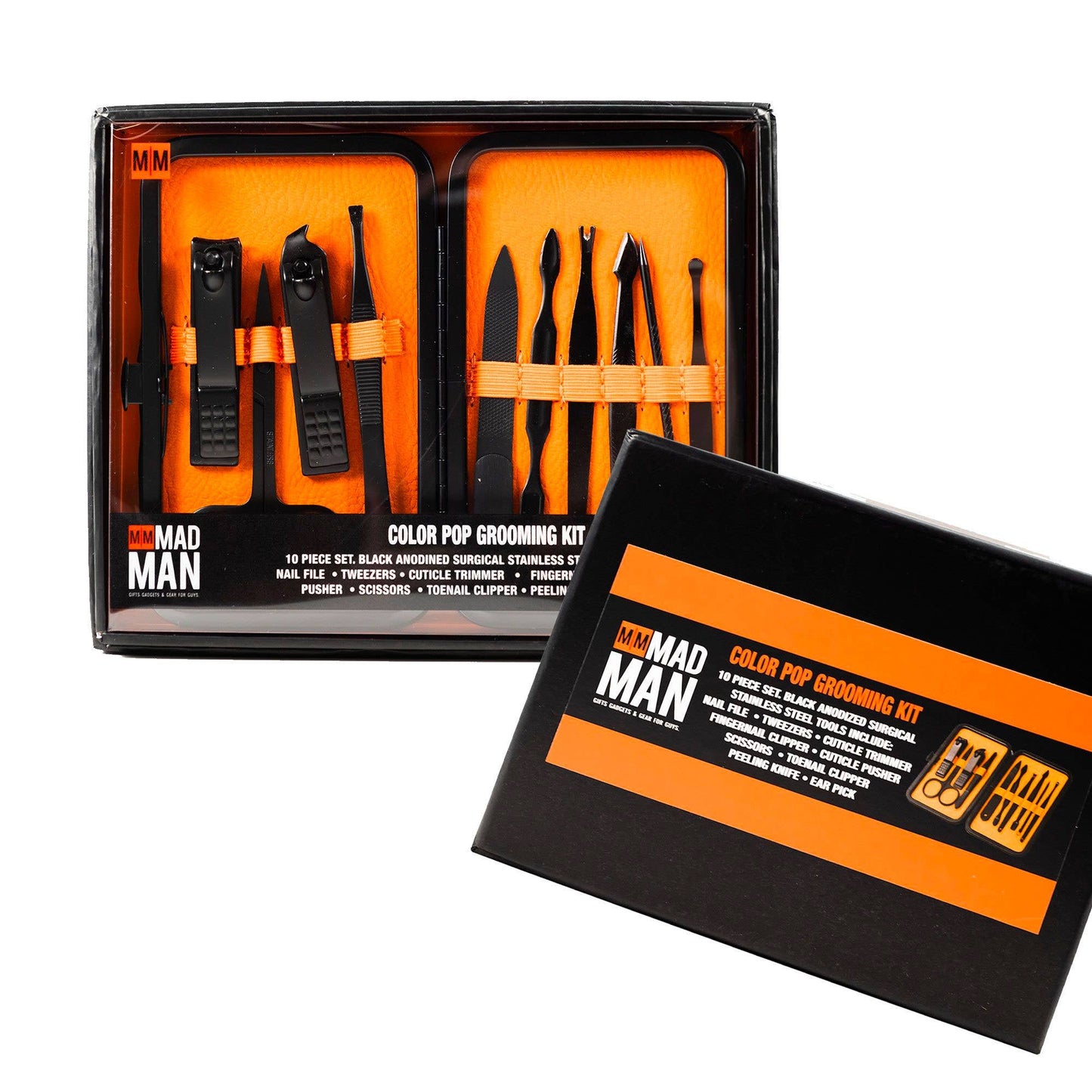 Color Pop | 10-Piece Men's Grooming Kit