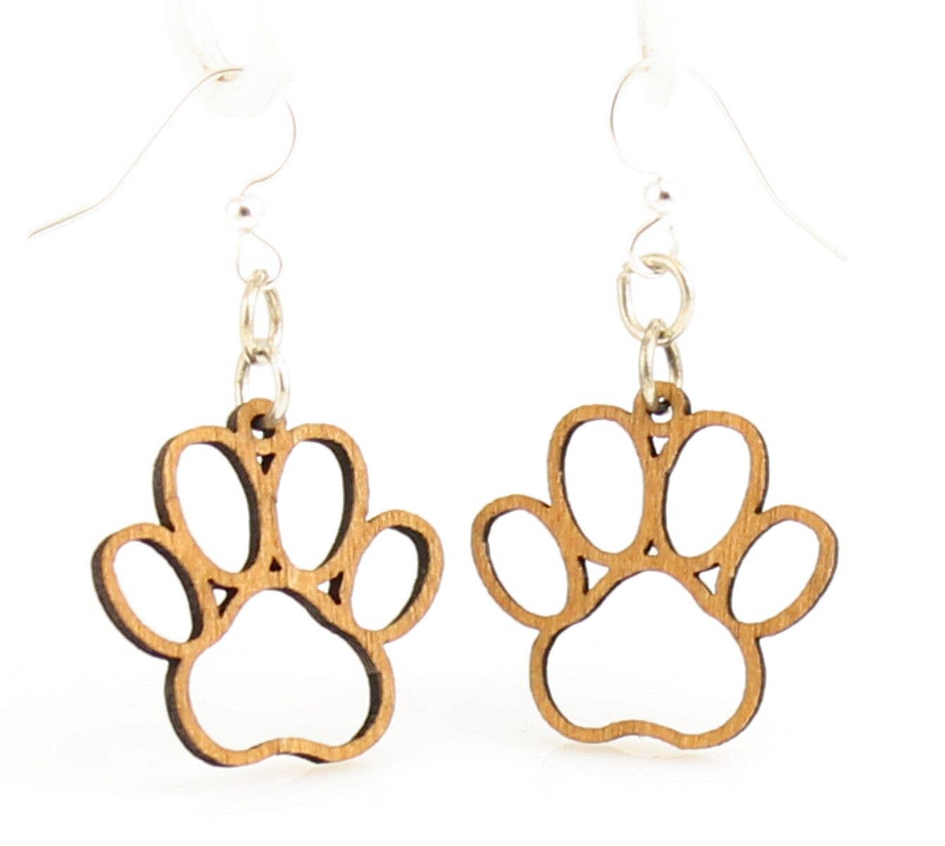 Green Tree Jewelry - Puppy Paw Blossoms Earrings