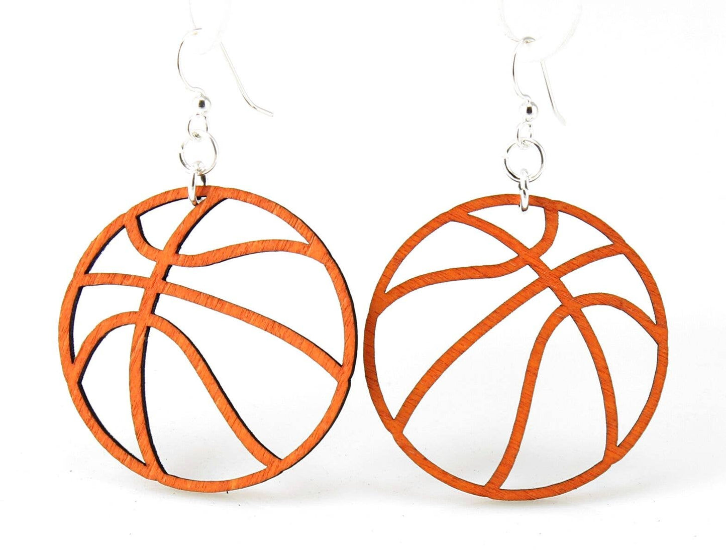 Green Tree Jewelry - Basketball Earrings