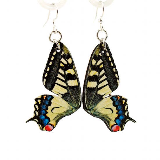 Green Tree Jewelry - Swallowtail Butterfly Earrings