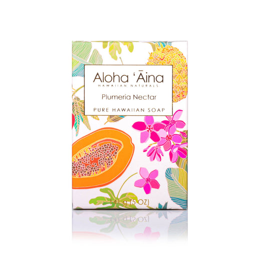 Aloha 'Aina  Plumeria Nectar Pure Bar Soap