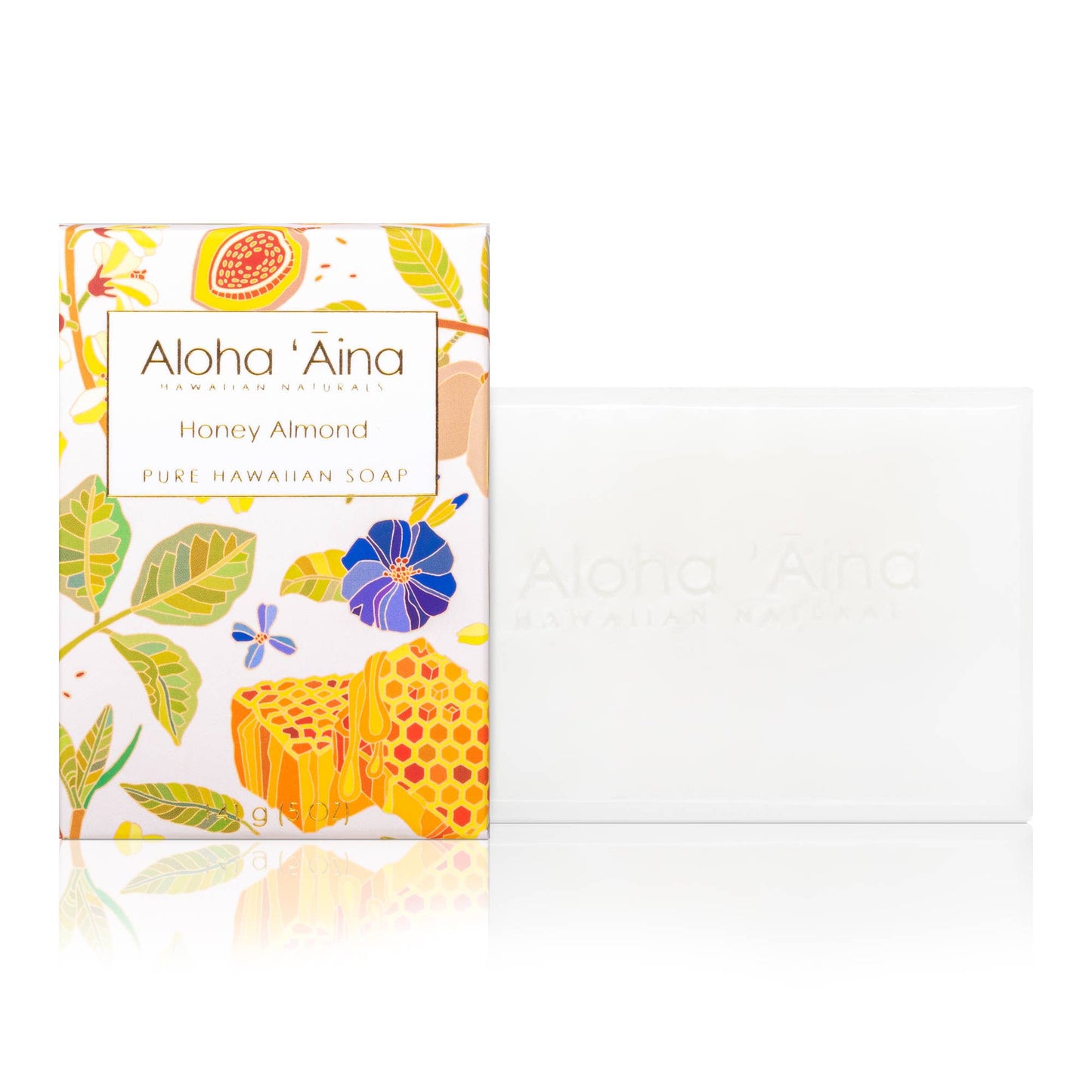 Aloha 'Aina  Honey Almond Pure Bar Soap