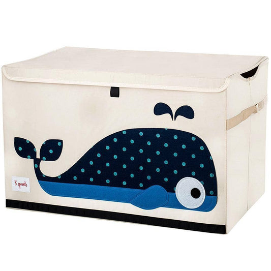 3 Sprouts - Kids Toy Chest - Whale