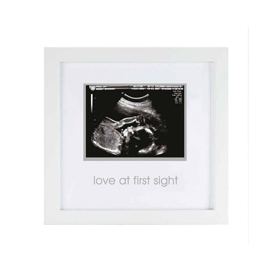 Pearhead - Love At First Sight Sonogram Frame, White