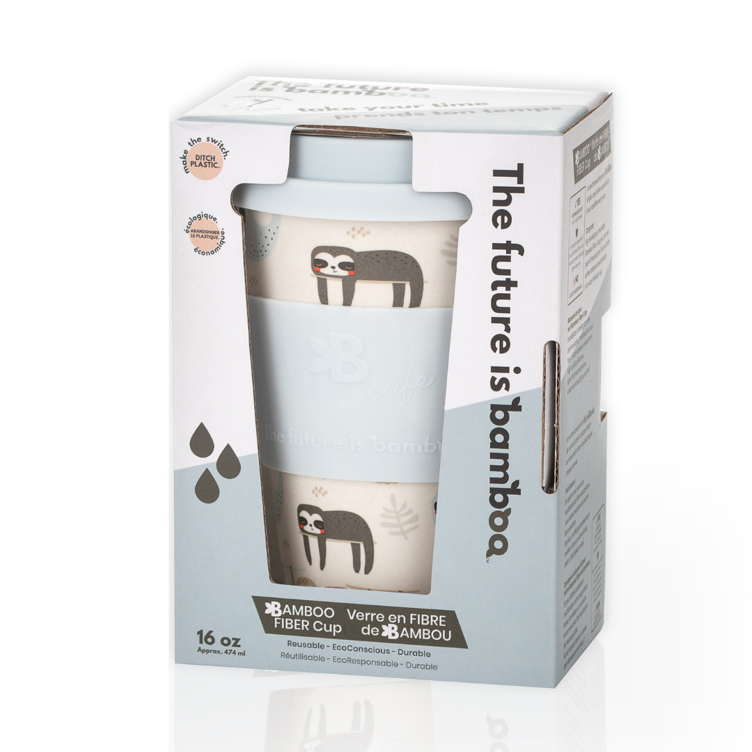 Take Your Time - Bamboo Reusable Cups