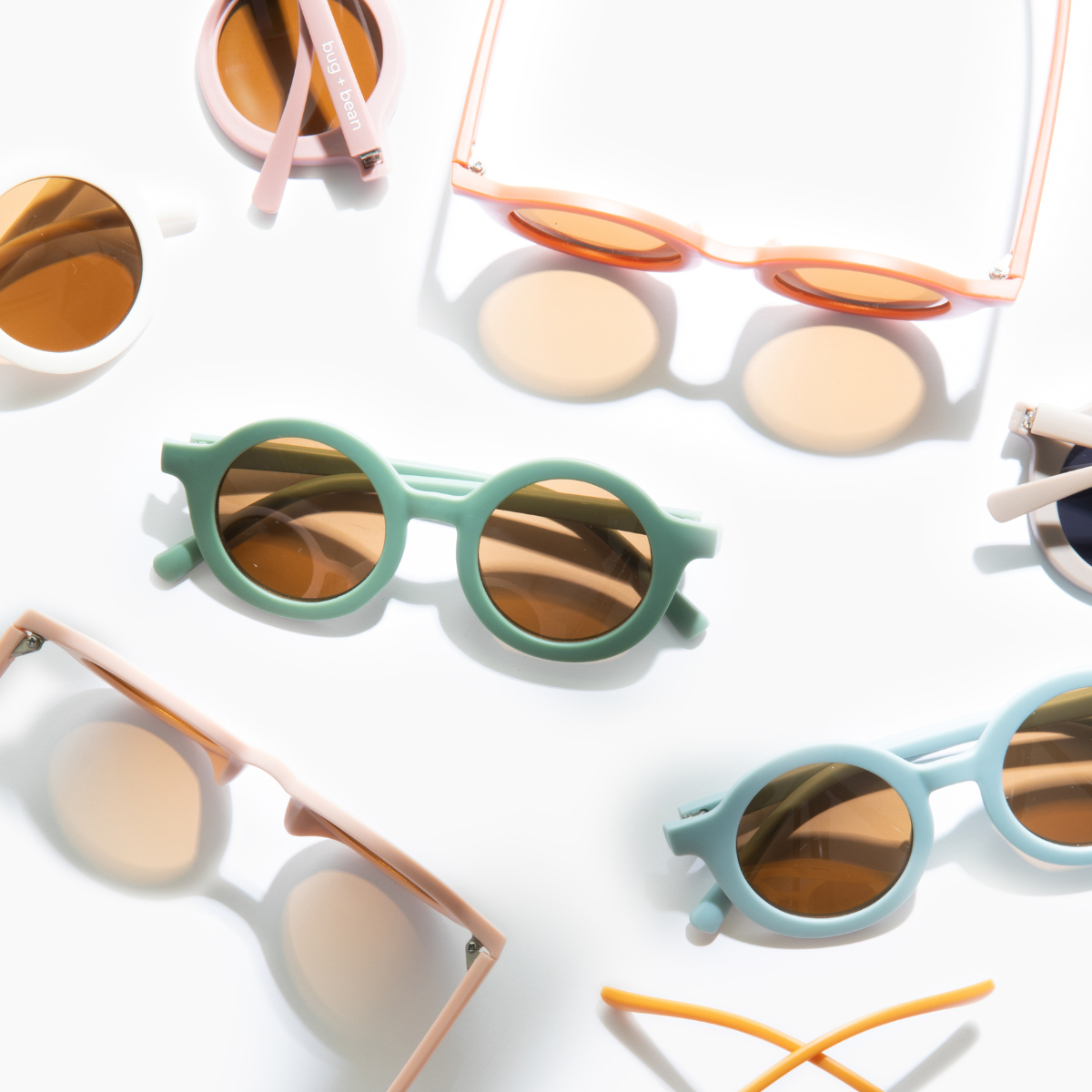 Kids Recycled Plastic Sunglasses, Thyme