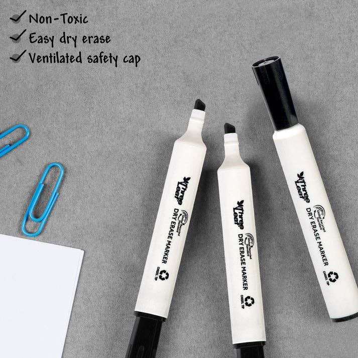 Three Leaf Dry Erase Marker 4 Ct.
