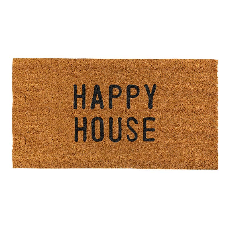 Santa Barbara Design Studio by Creative Brands - Face to Face Doormat - Happy House