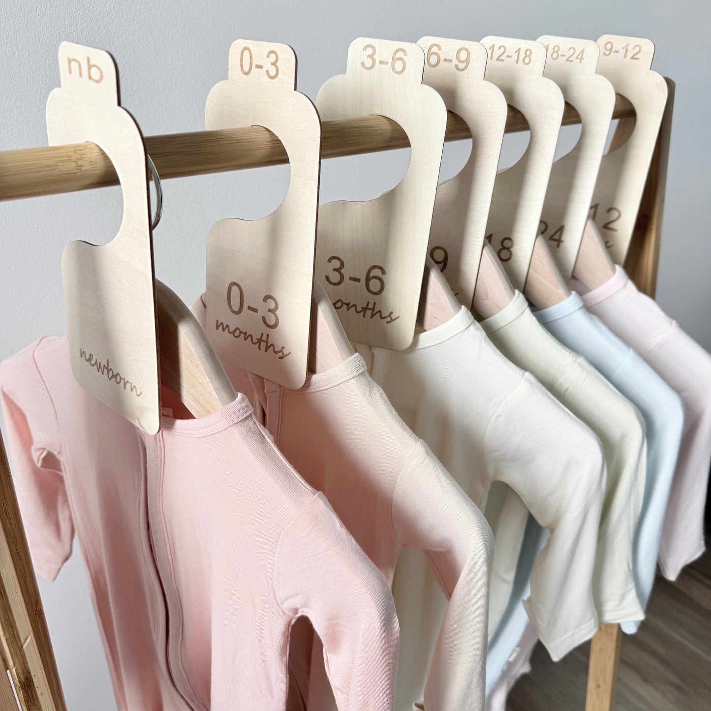 Ali+Oli - Baby Closet Size Dividers & Organizer – Newborn - 24 Months