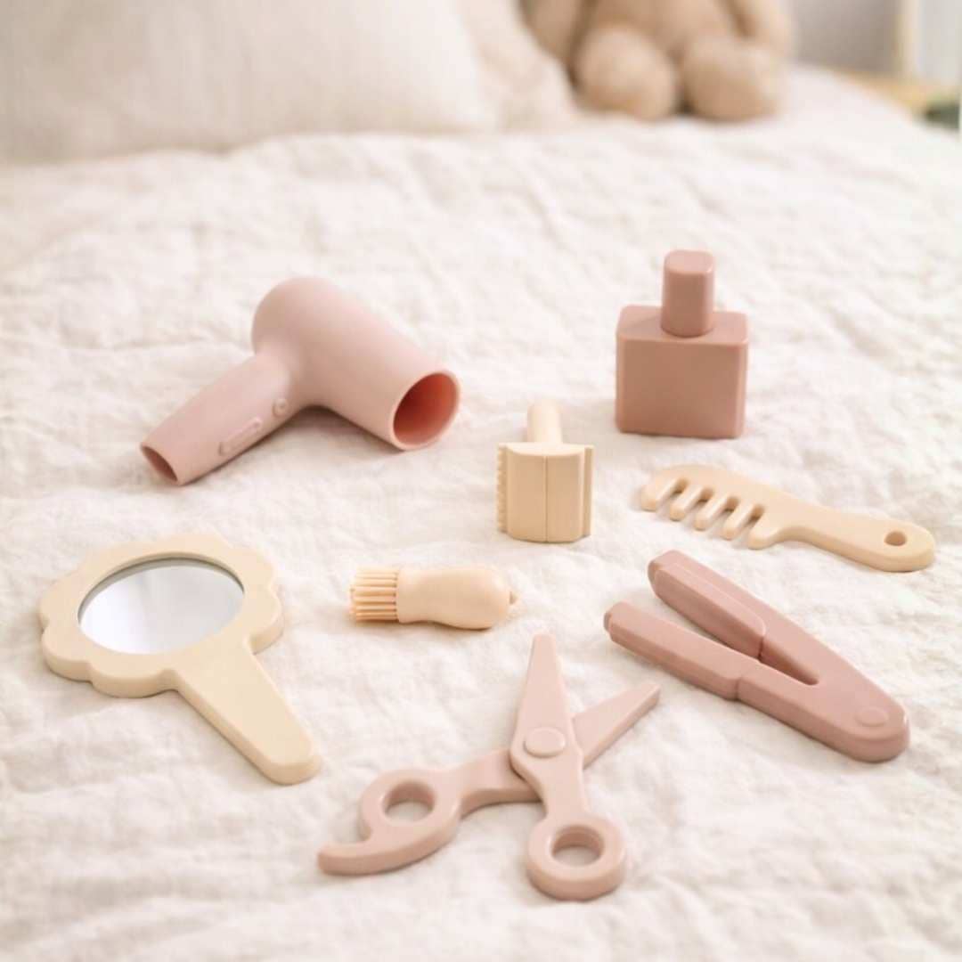 Silicone Hair Stylist Play Set