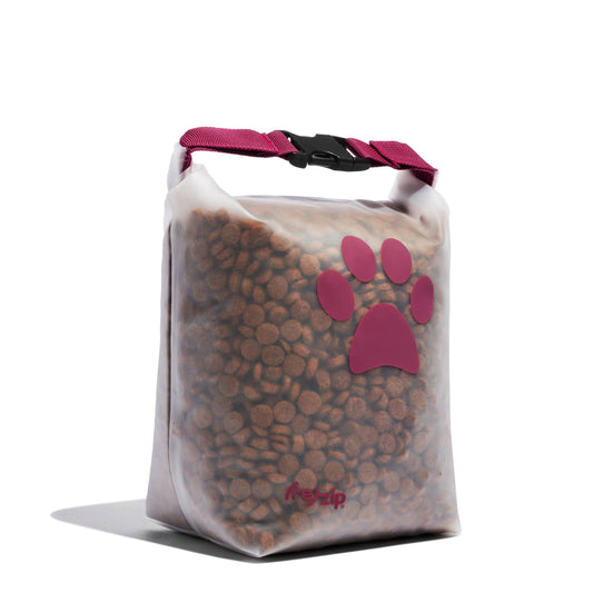 Reusable Roll Top Pet Food Storage Bag - Medium