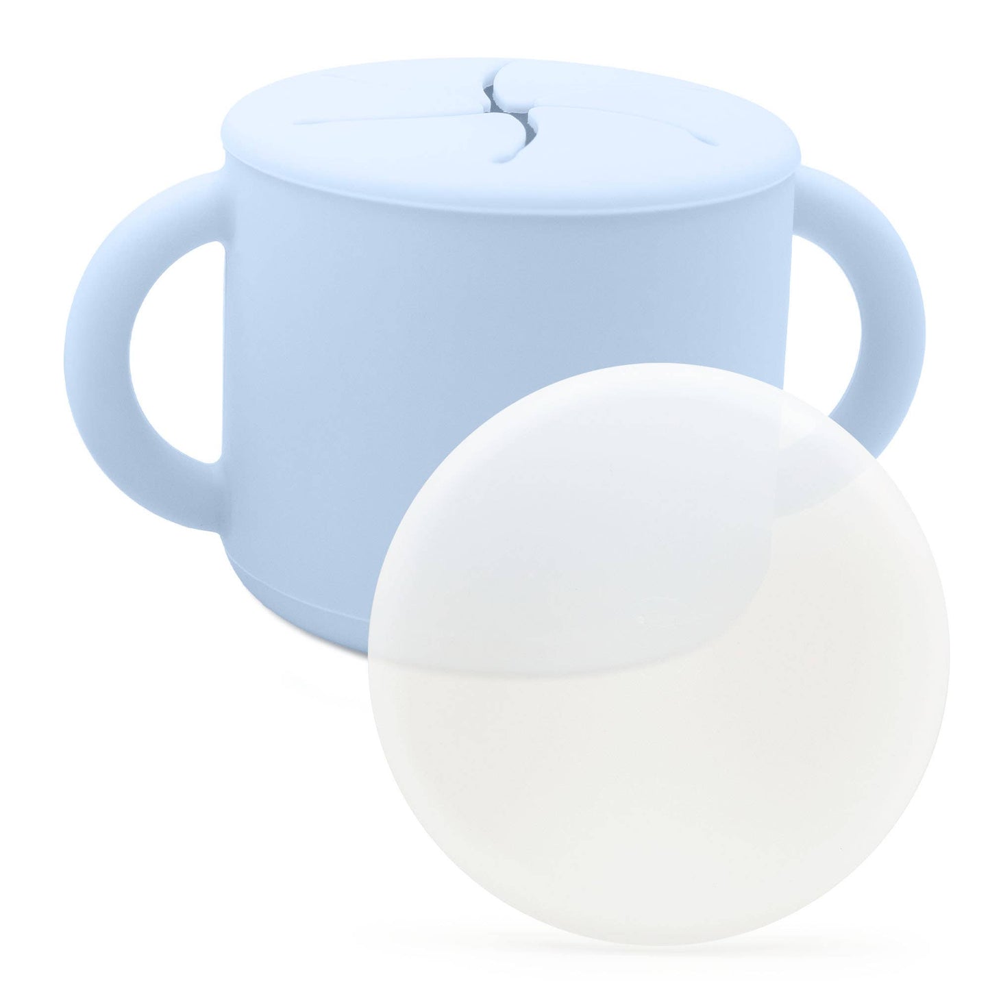 WeeSprout - Silicone Spill-Proof Snack Cup for Babies & Toddlers