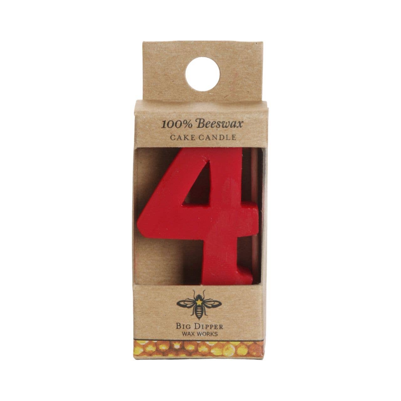 Birthday Cake Candles  Pure Beeswax  Numbers & Shapes