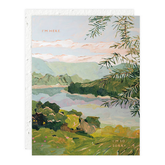 River Bank - Sympathy Card