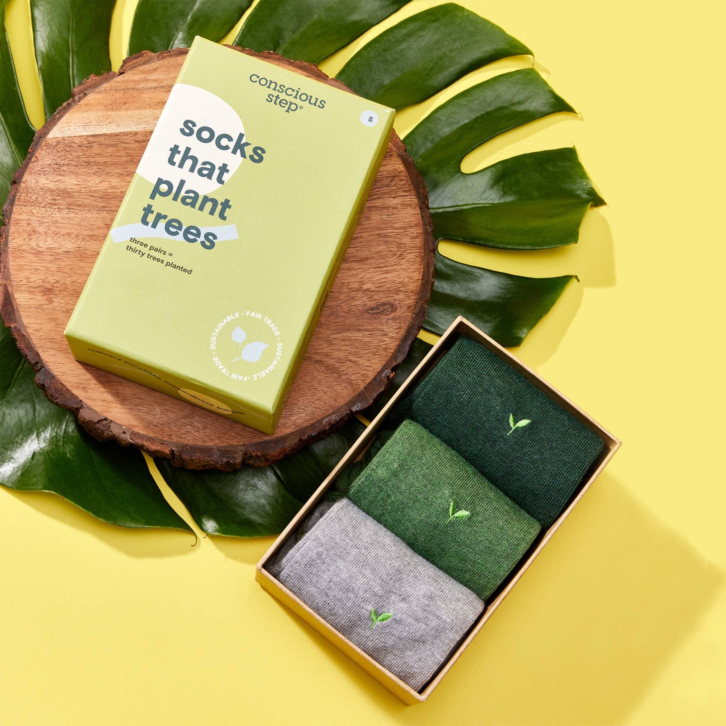 Conscious Step - Boxed Set Socks that Plant Trees