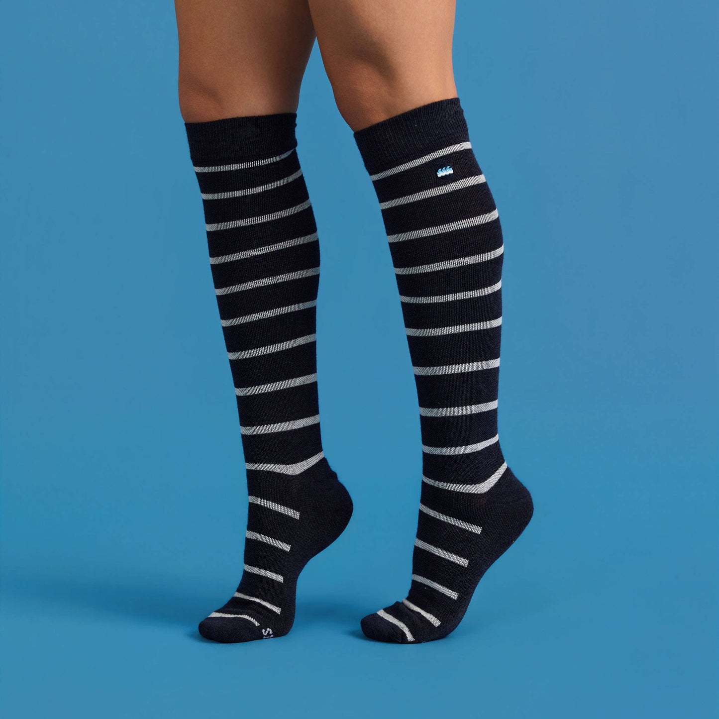 Conscious Step - Compression Socks that Protect Oceans | Striped