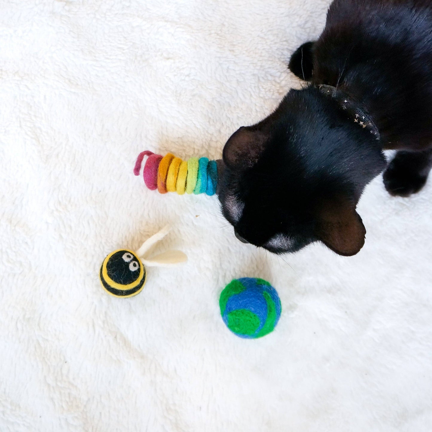 Cats For The Planet Eco Toys - Set of 3
