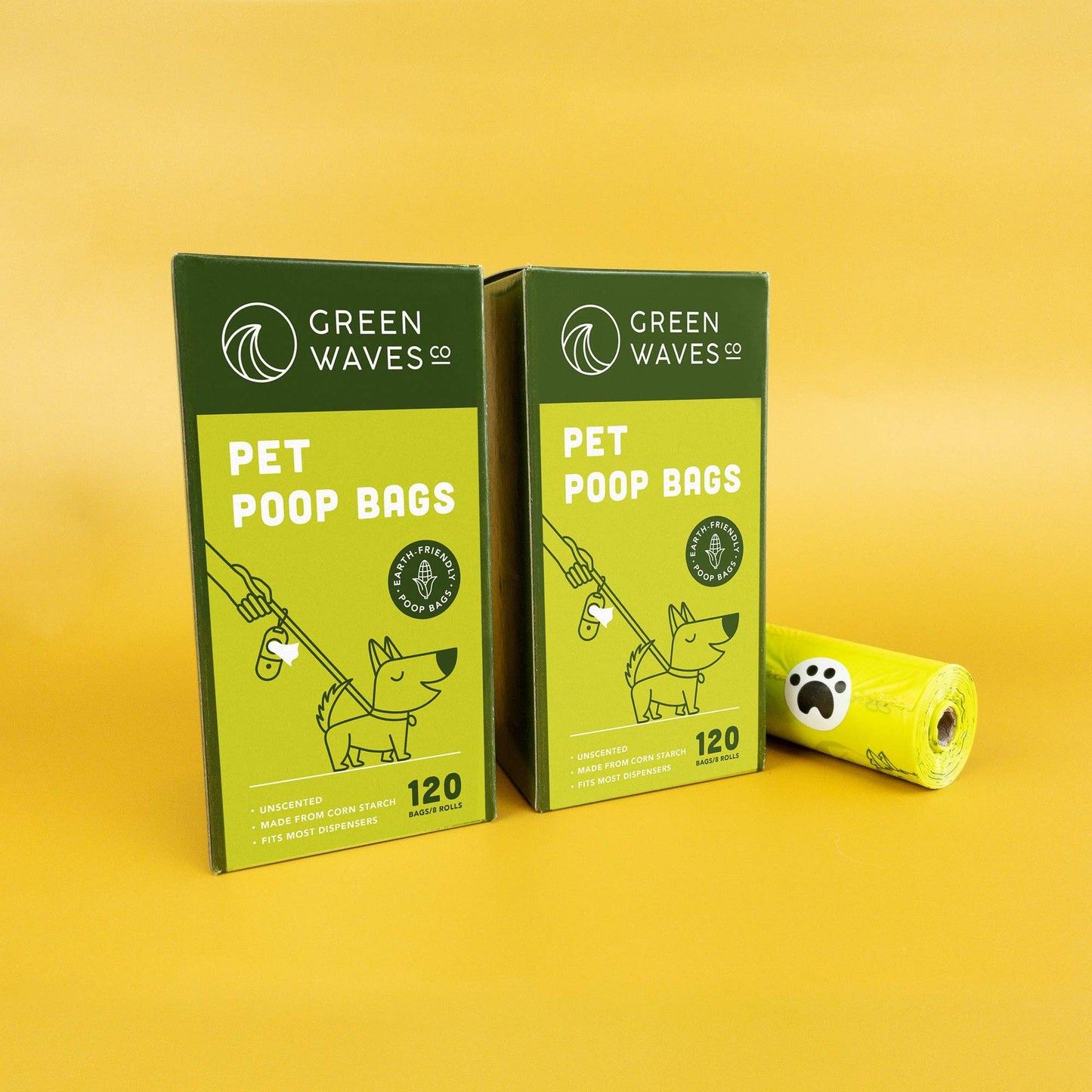 Green Waves Co. - Earth-Friendly Poop Bags Bundle