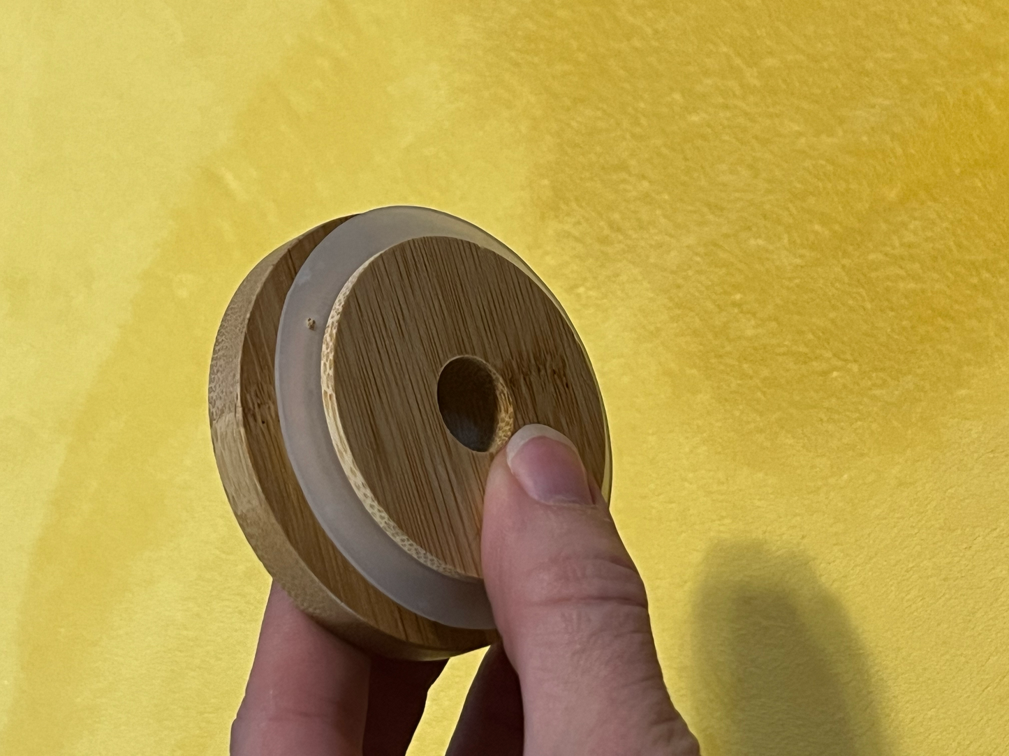 Uplifter Sticker - Bamboo lid for Libbey can
