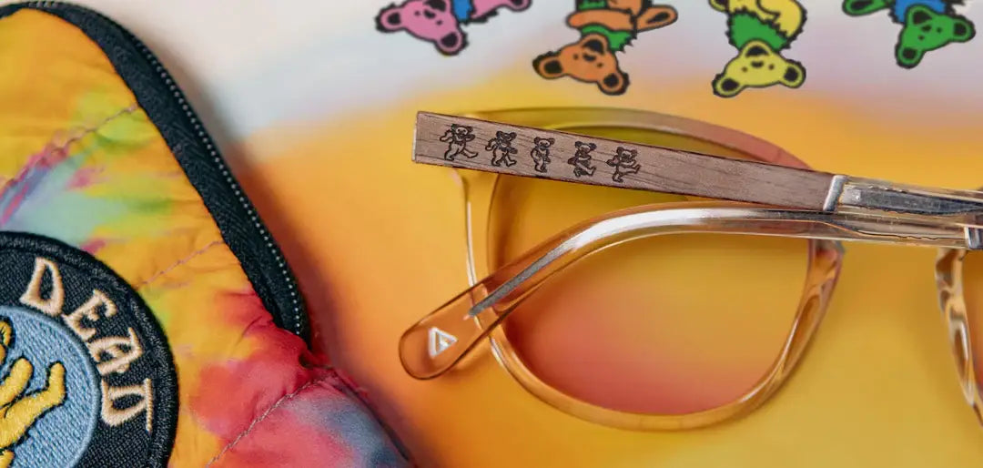 CAMP Eyewear - CAMP Topo Sunglasses - Grateful Dead Bears Edition