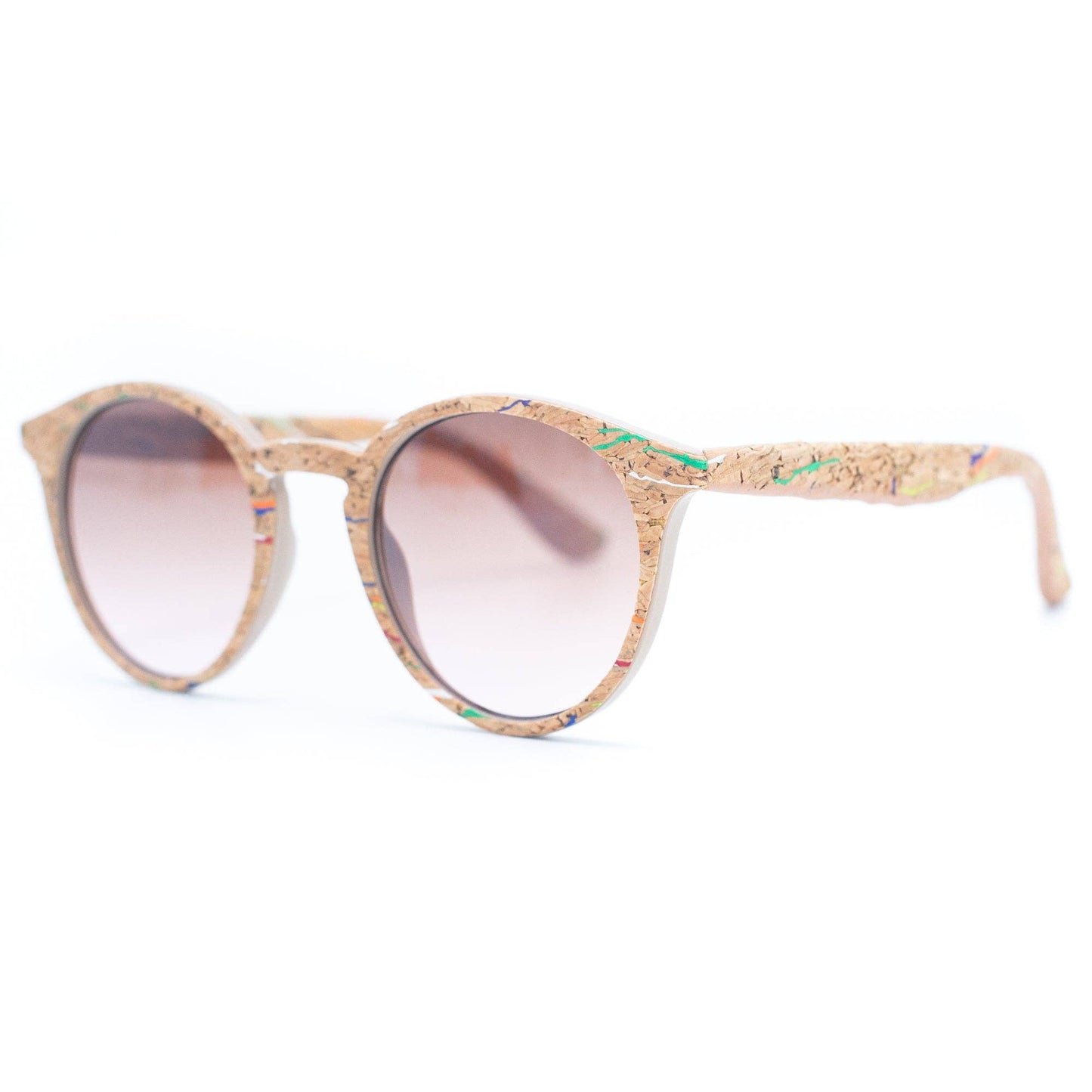 Cork UV protection women eyewear sunglasses(Including case)
