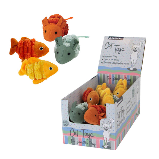 Fish & Mice Cat Toys