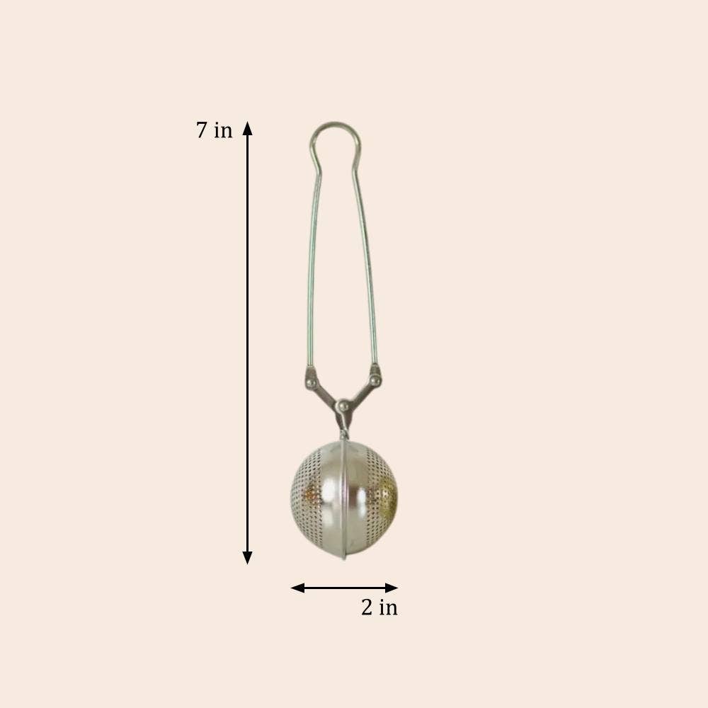 Stainless Steel Tea Strainer | Silver Infuser