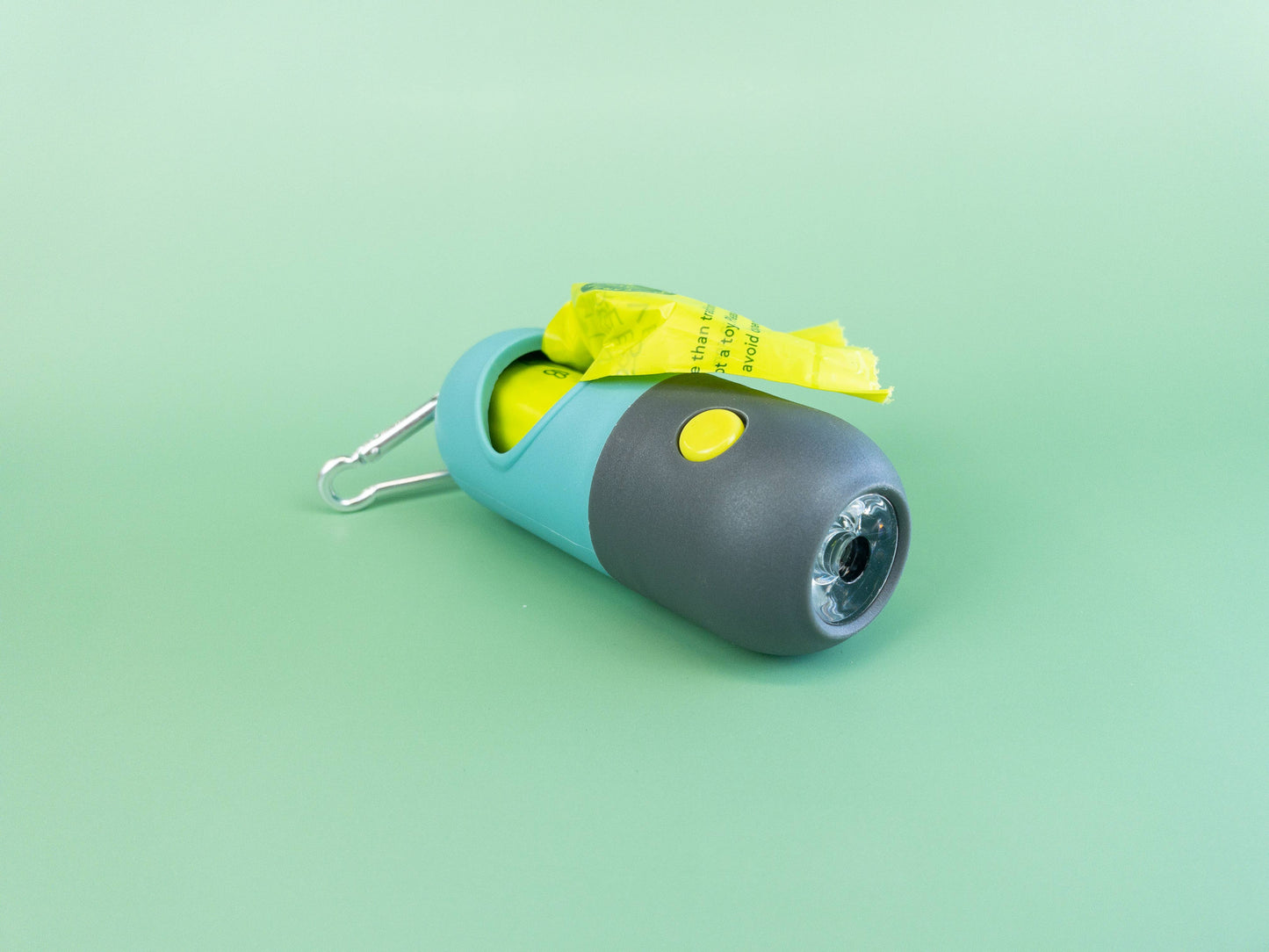 Green Waves Co. - Poop Bag Dispenser with LED Flashlight