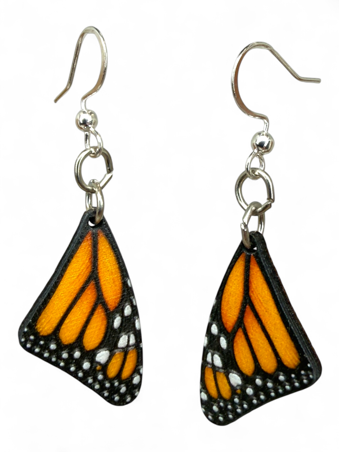 Green Tree Jewelry - Monarch Butterfly Sleeping Wing #1916