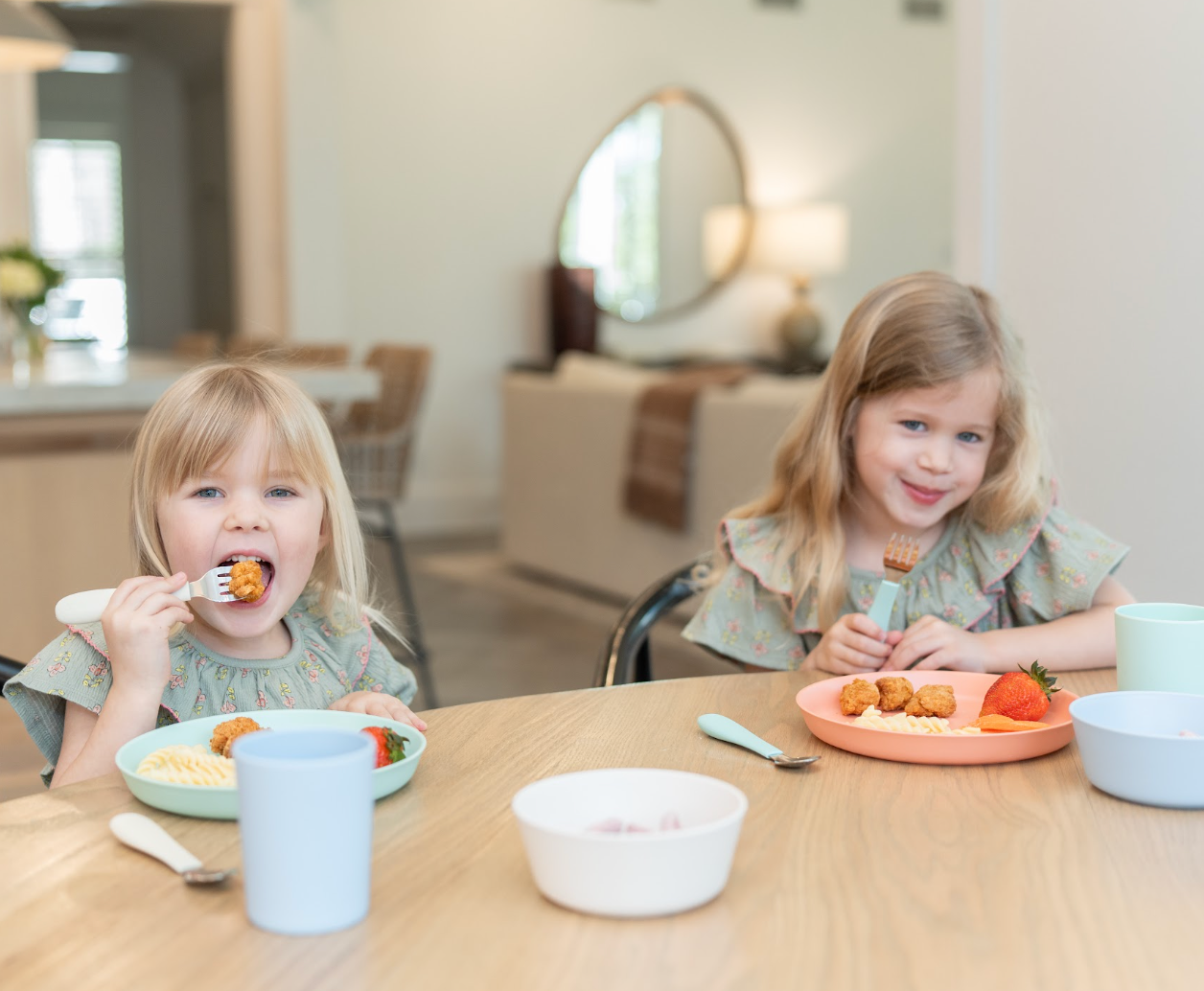 WeeSprout - Stainless Steel Toddler Fork & Spoon Set – 2 Piece