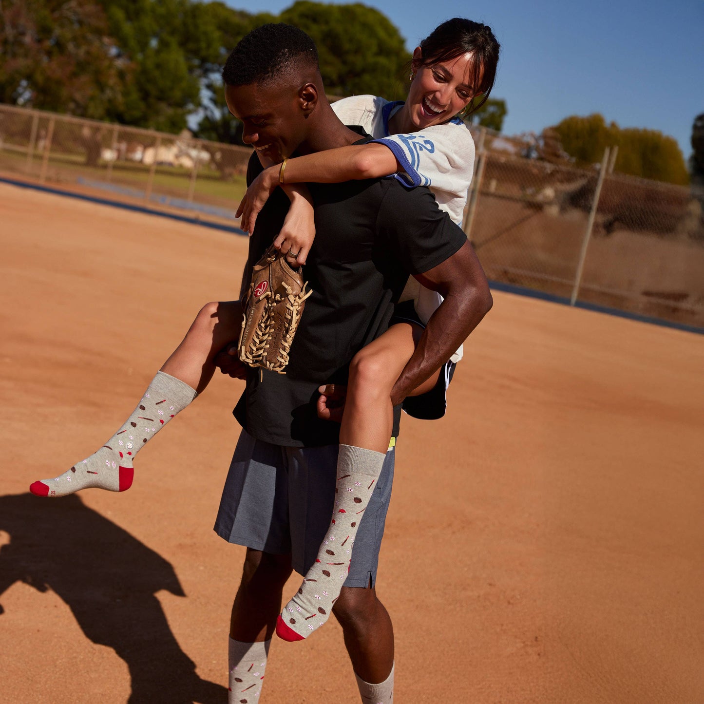 Conscious Step - Socks that Support Youth Sports | Gray Baseballs