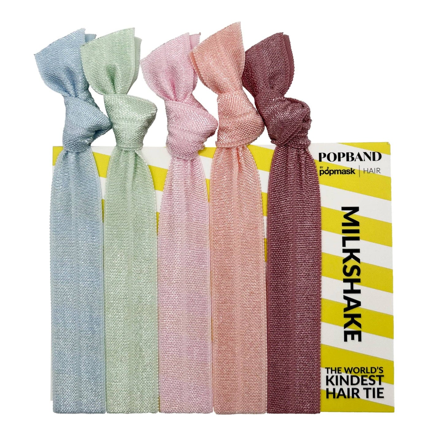Popband Milkshake 'No Dent' Hair Ties