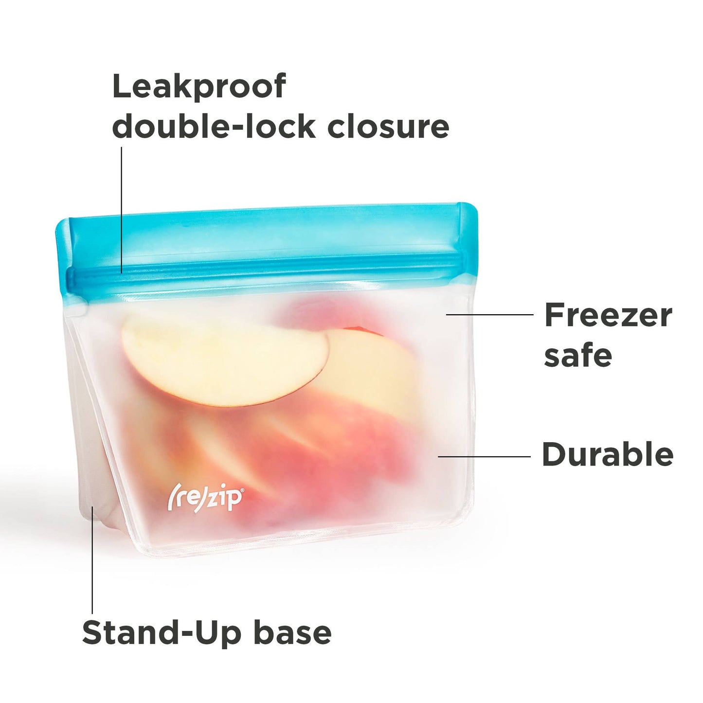 Reusable Stand-Up Storage Bag - Clear - Mini