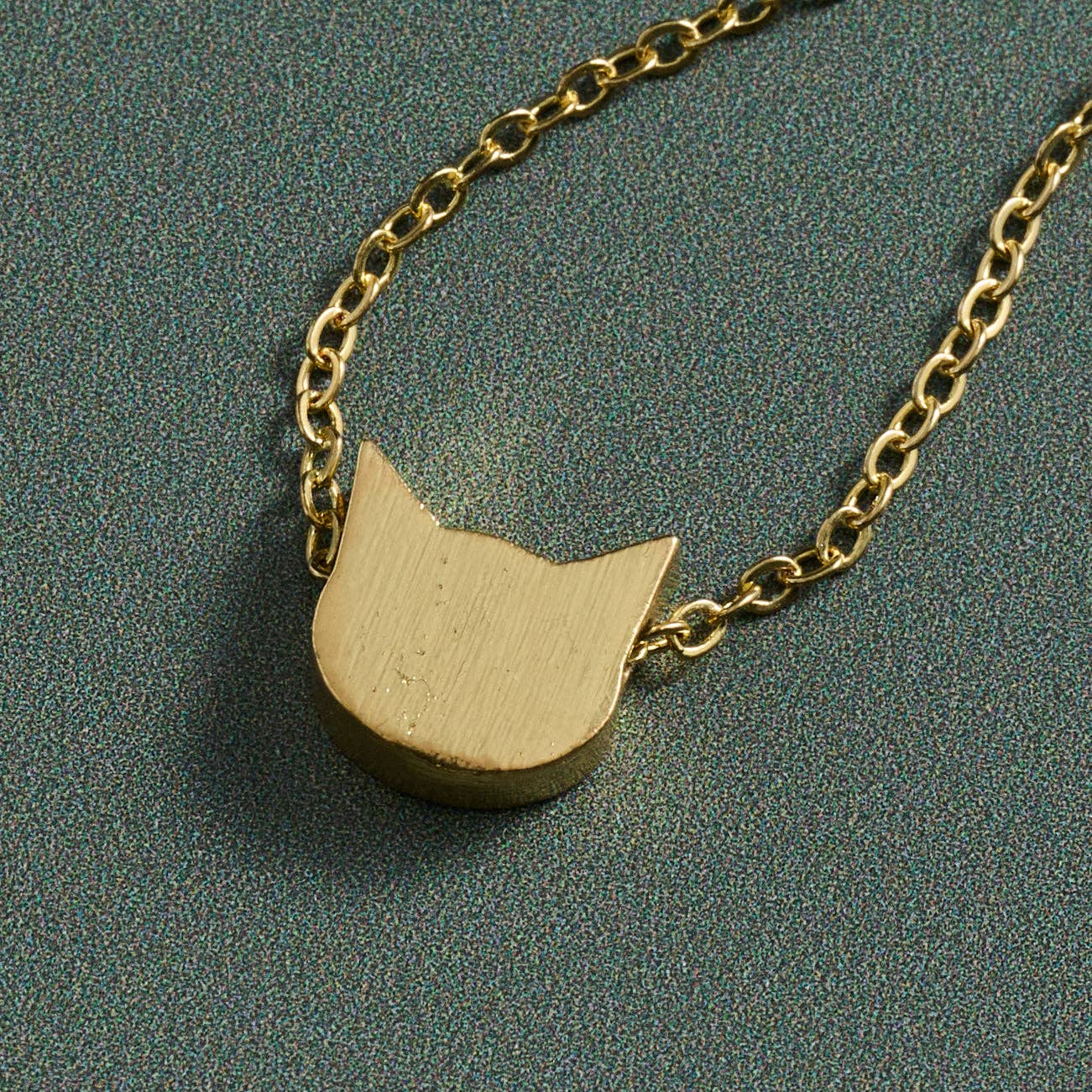 Ten Thousand Villages - Dainty Cat Necklace