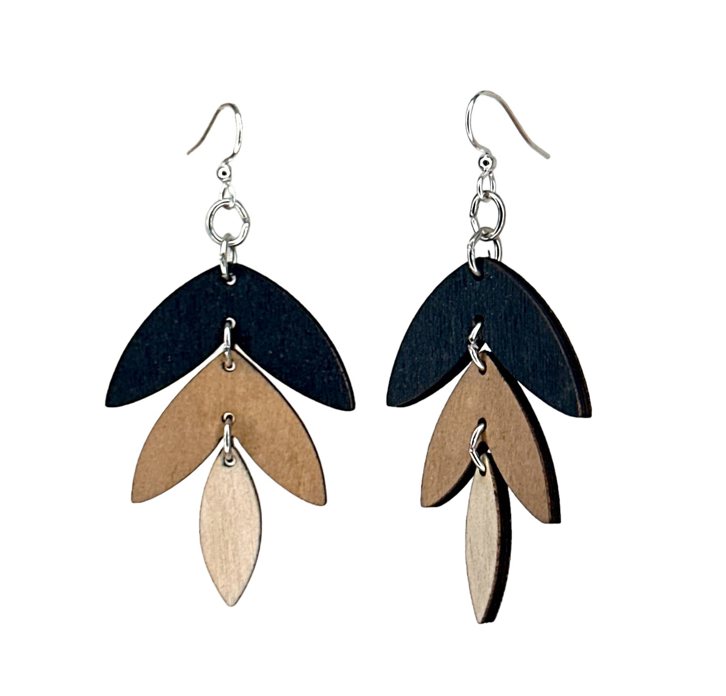 Green Tree Jewelry - Three Piece Earrings #1773