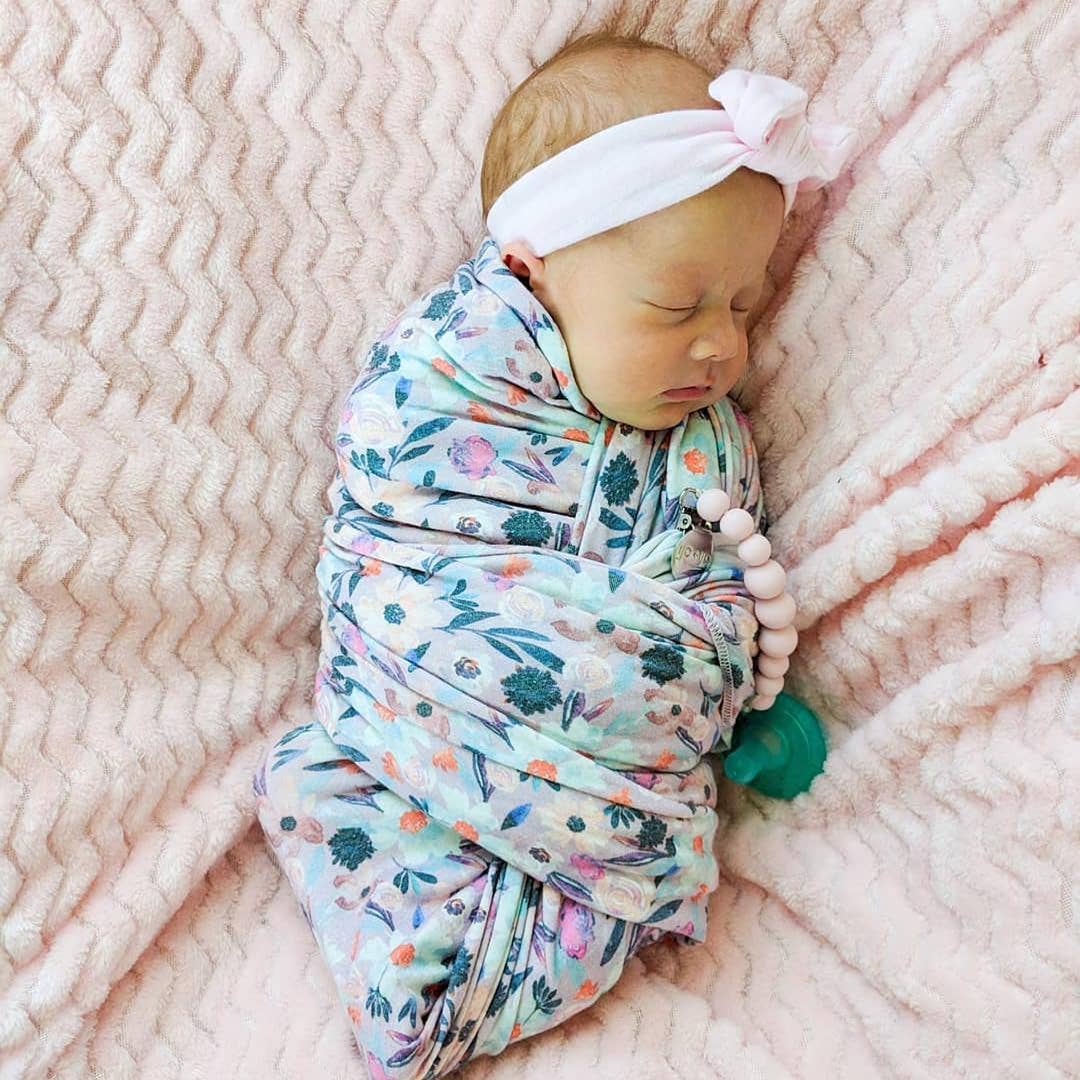 Ali+Oli - Ali+Oli Silicone Pacifier Clip (Pink)