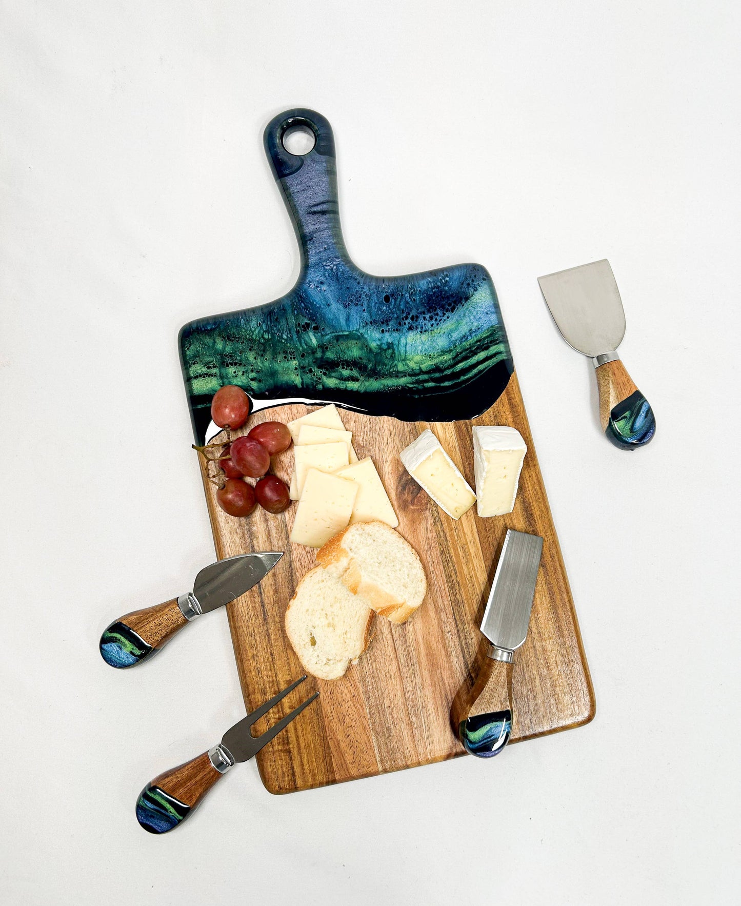 Resin Coated Cheese Knife Set - Set of 4 - NO TARIFFS!