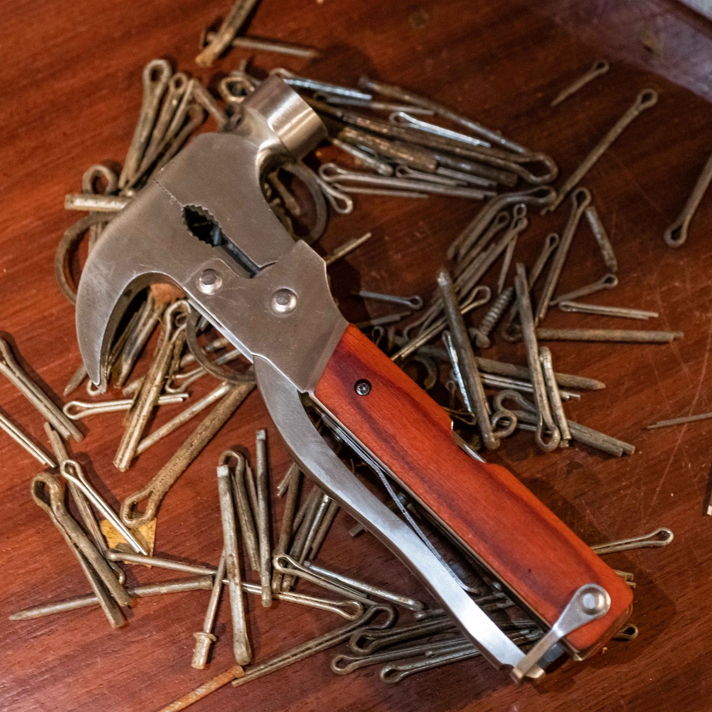 Mad Man - Hammer Time 12 In 1 | Stainless Steel Multi-Tool Hammer