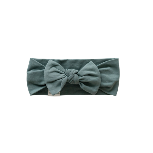 Organic Cotton Headband  Basil Green