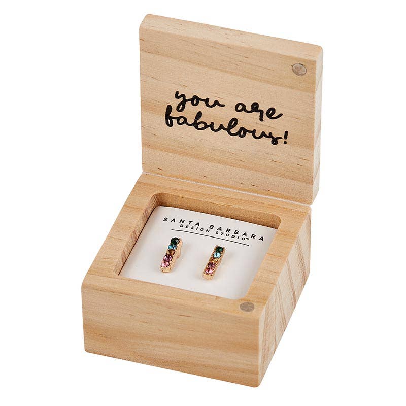 Santa Barbara Design Studio by Creative Brands - Treasure Box Earrings - Hello Darling